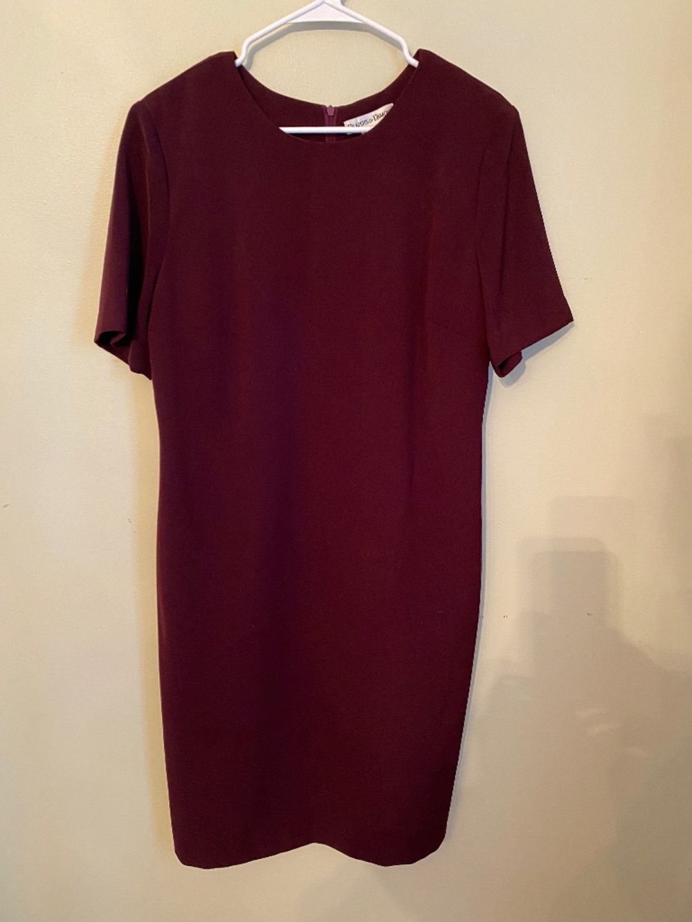 Shift Dress burgundy size 12